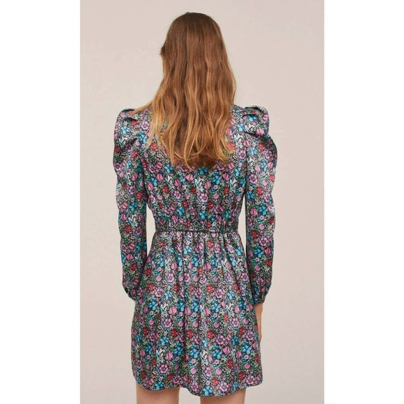NWT~Mango "Candy" Floral Dress~XS~ Current year/Sold out - Picture 6 of 10